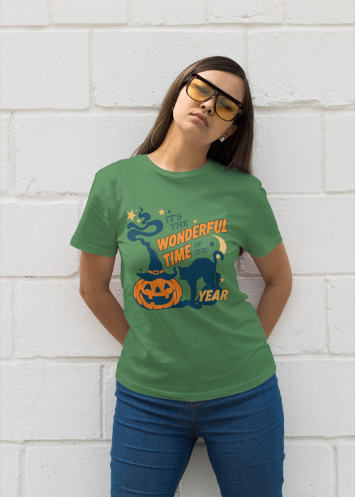 Tricou unisex 100% bumbac colectia Spooky Halloween [1]