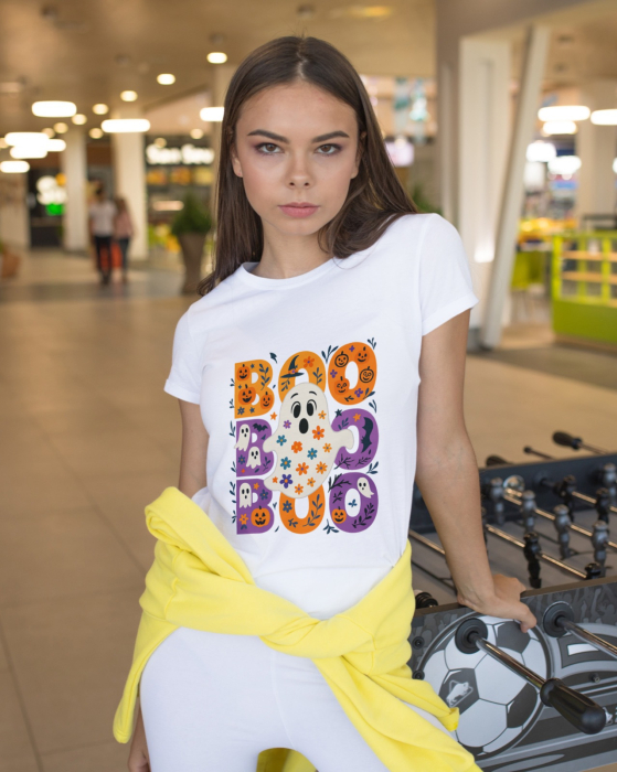 Tricou unisex 100% bumbac colectia Spooky Halloween [1]