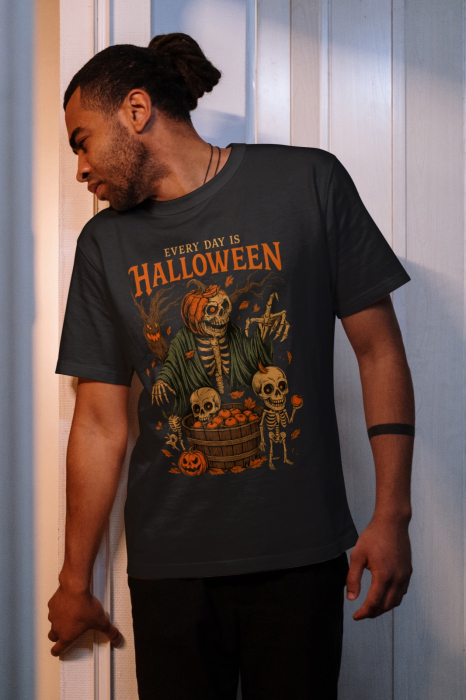 Tricou unisex 100% bumbac colectia Spooky Halloween [1]