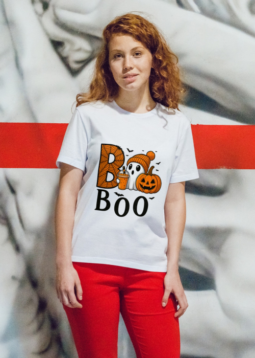 Tricou unisex 100% bumbac colectia Spooky Halloween [1]