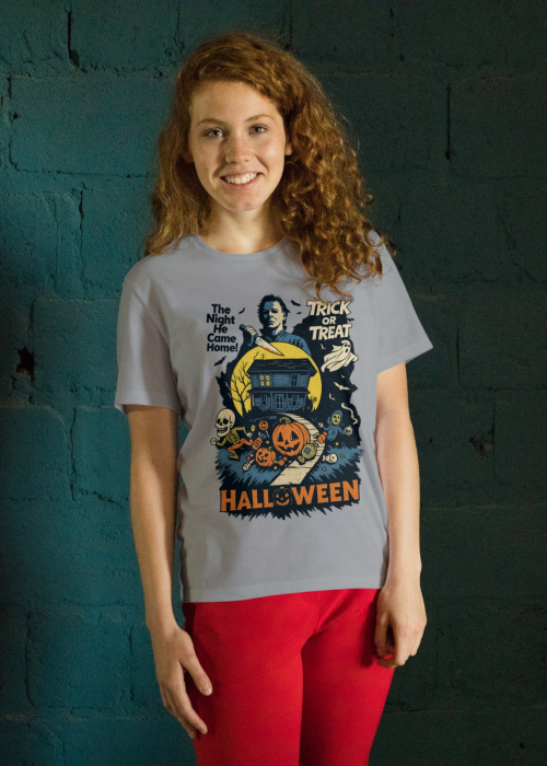 Tricou unisex 100% bumbac colectia Spooky Halloween [1]