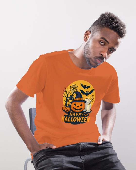 Tricou unisex 100% bumbac colectia Spooky Halloween [1]