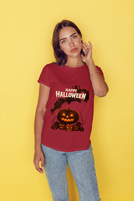 Tricou unisex 100% bumbac colectia Spooky Halloween [3]