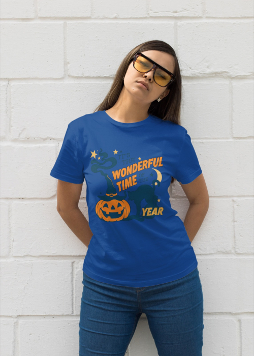 Tricou unisex 100% bumbac colectia Spooky Halloween [1]