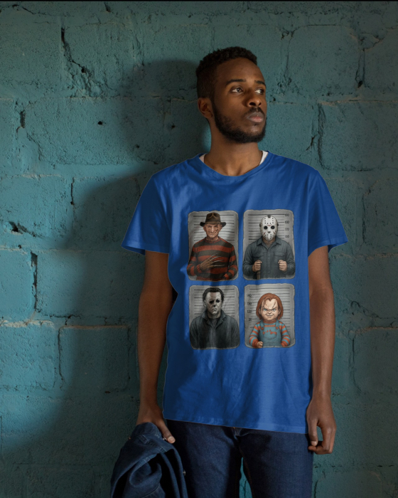 Tricou unisex 100% bumbac colectia Spooky Halloween [1]