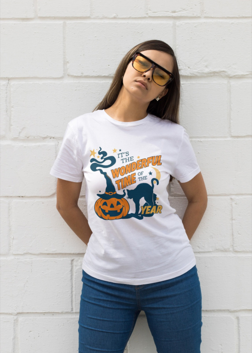 Tricou unisex 100% bumbac colectia Spooky Halloween [1]