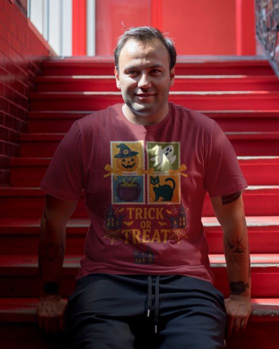 Tricou unisex 100% bumbac colectia Spooky Halloween [1]