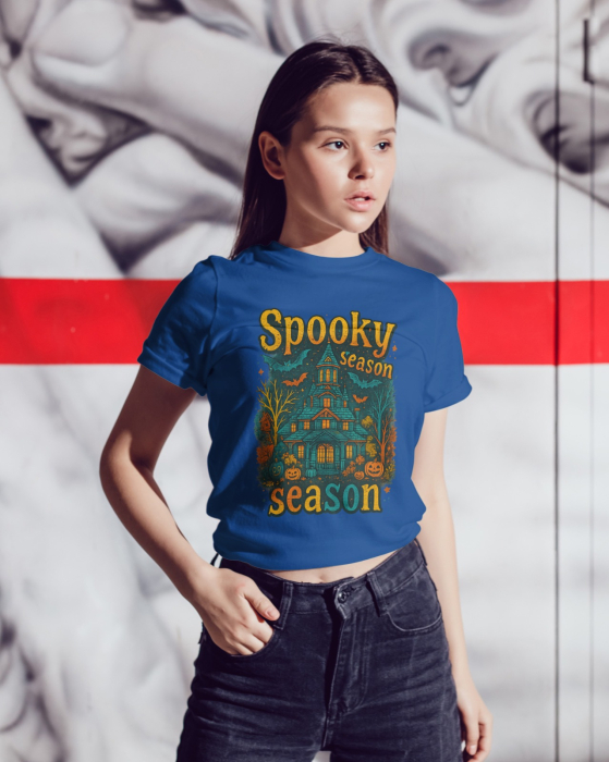 Tricou unisex 100% bumbac colectia Spooky Halloween [1]