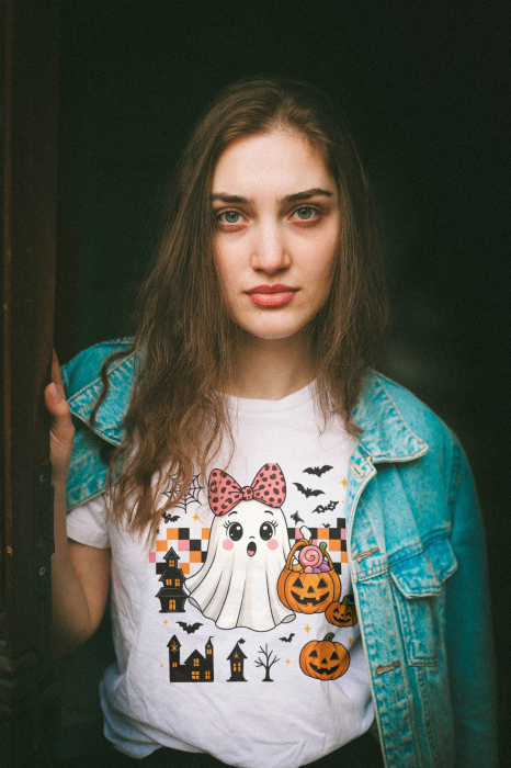 Tricou unisex 100% bumbac colectia Spooky Halloween [1]