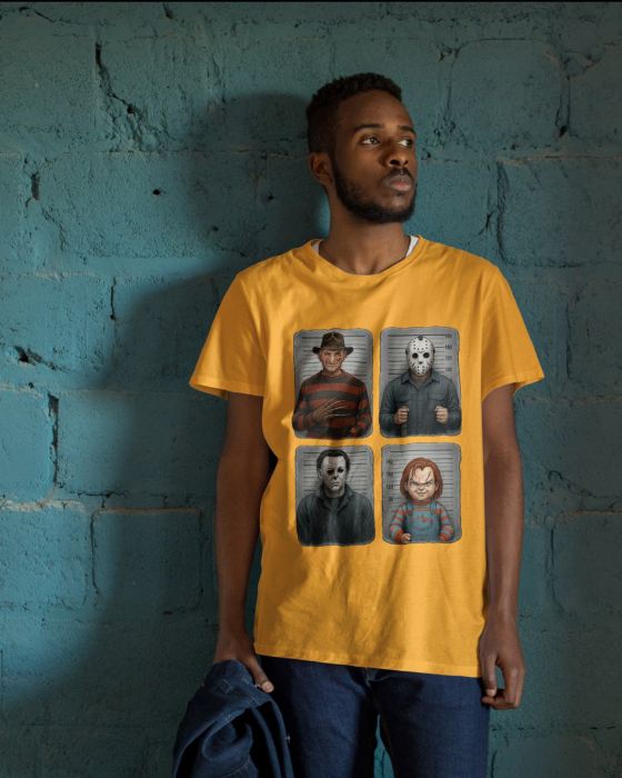 Tricou unisex 100% bumbac colectia Spooky Halloween [1]