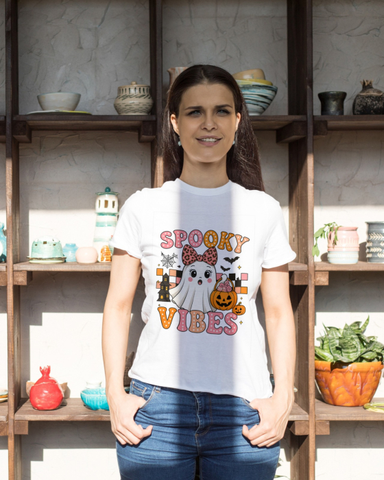 Tricou unisex 100% bumbac colectia Spooky Halloween [1]