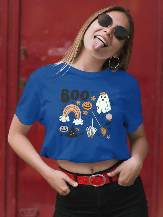 Tricou unisex 100% bumbac colectia Spooky Halloween [1]