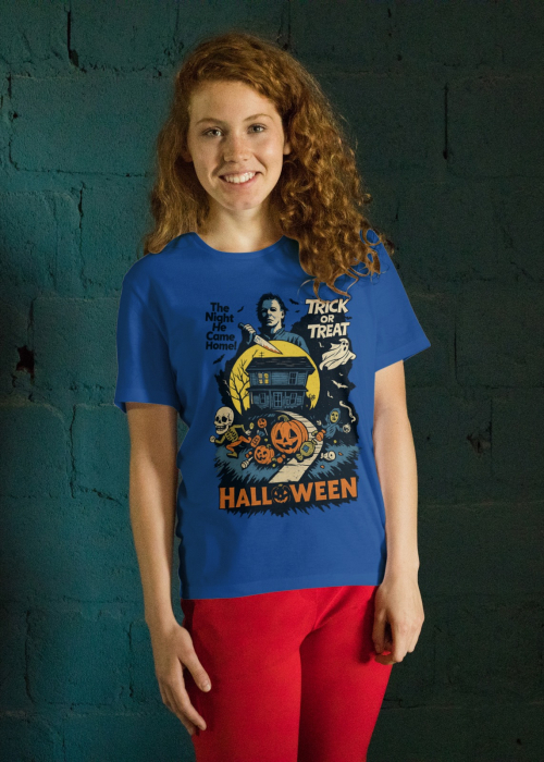 Tricou unisex 100% bumbac colectia Spooky Halloween [1]