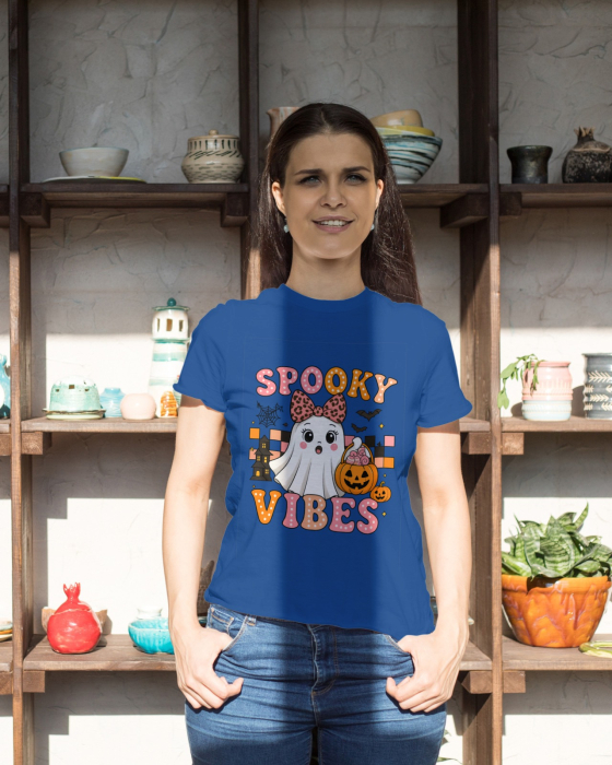 Tricou unisex 100% bumbac colectia Spooky Halloween [1]