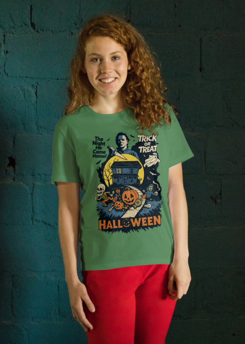 Tricou unisex 100% bumbac colectia Spooky Halloween [1]