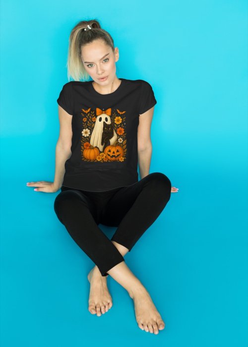 Tricou unisex 100% bumbac colectia Spooky Halloween [1]