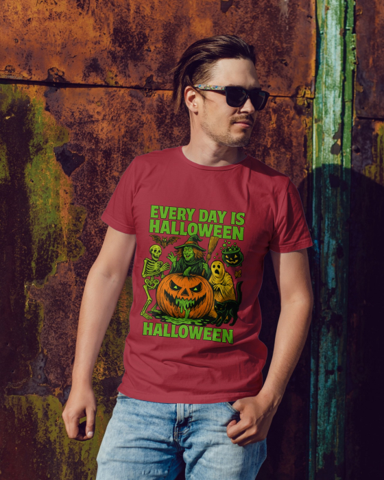 Tricou unisex 100% bumbac colectia Spooky Halloween [1]