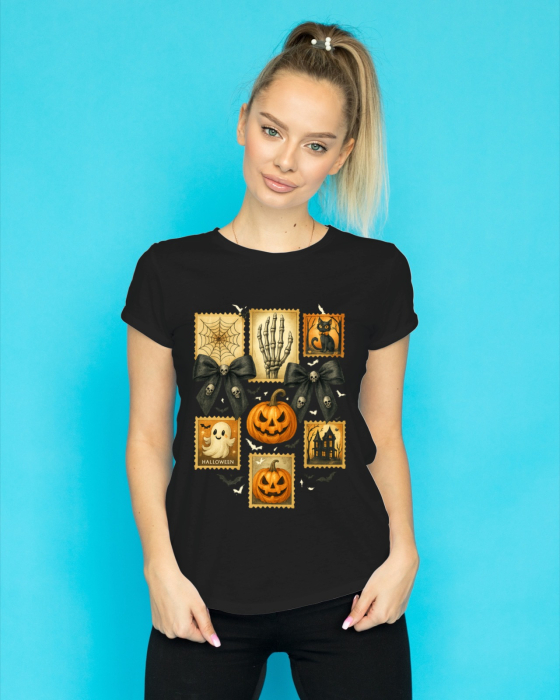 Tricou unisex 100% bumbac colectia Spooky Halloween [1]