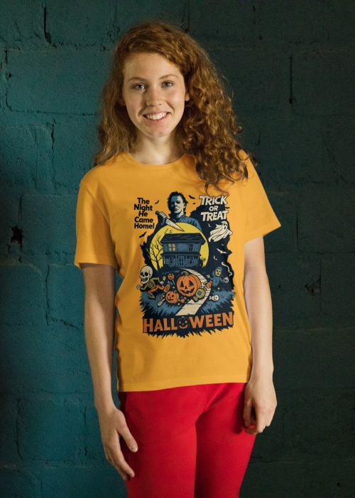 Tricou unisex 100% bumbac colectia Spooky Halloween [1]