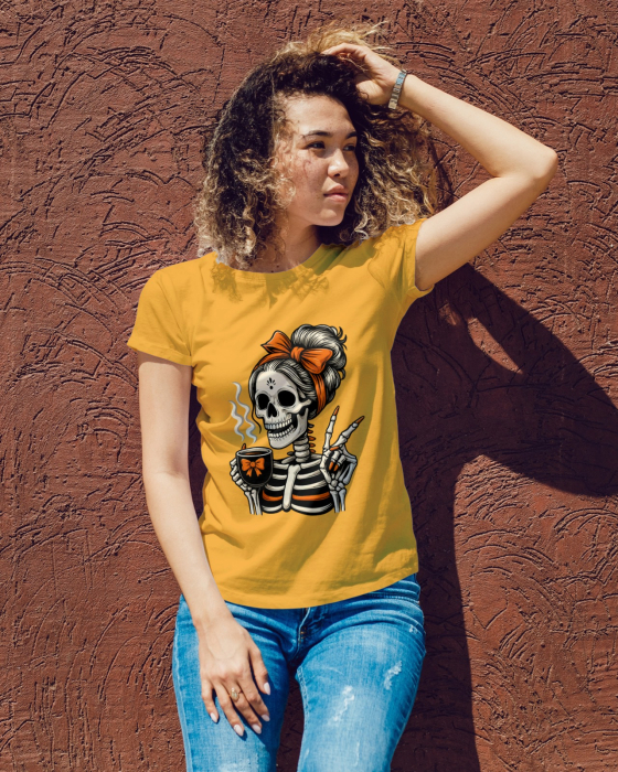 Tricou unisex 100% bumbac colectia Spooky Halloween [1]