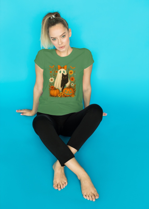 Tricou unisex 100% bumbac colectia Spooky Halloween [1]