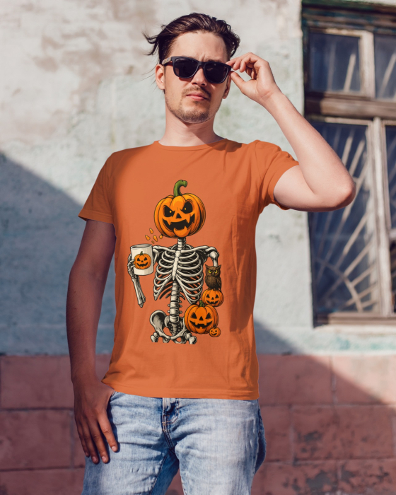 Tricou unisex 100% bumbac colectia Spooky Halloween [1]
