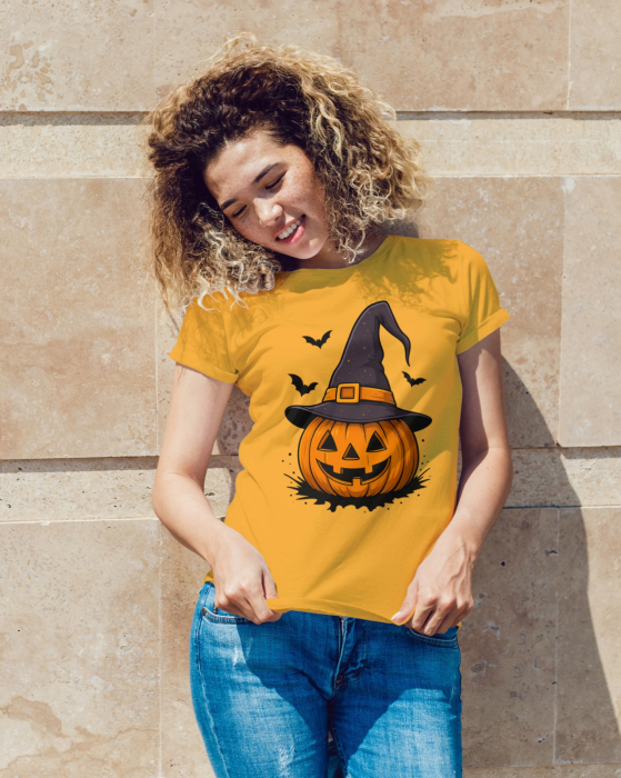 Tricou unisex 100% bumbac colectia Spooky Halloween [1]