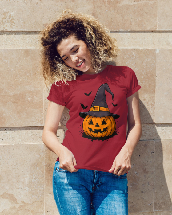 Tricou unisex 100% bumbac colectia Spooky Halloween [1]