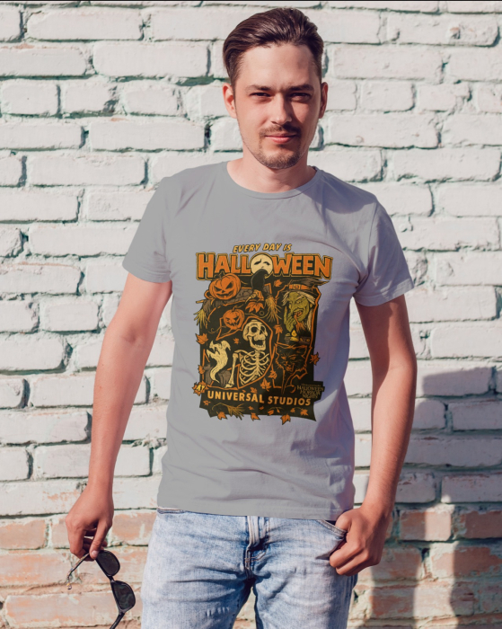 Tricou unisex 100% bumbac colectia Spooky Halloween [1]