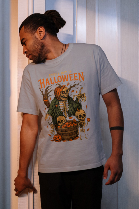 Tricou unisex 100% bumbac colectia Spooky Halloween [1]