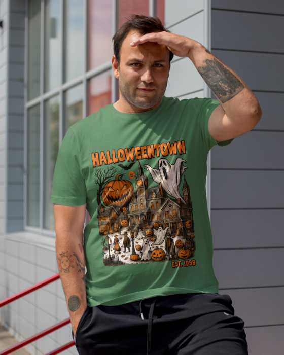 Tricou unisex 100% bumbac colectia Spooky Halloween [1]