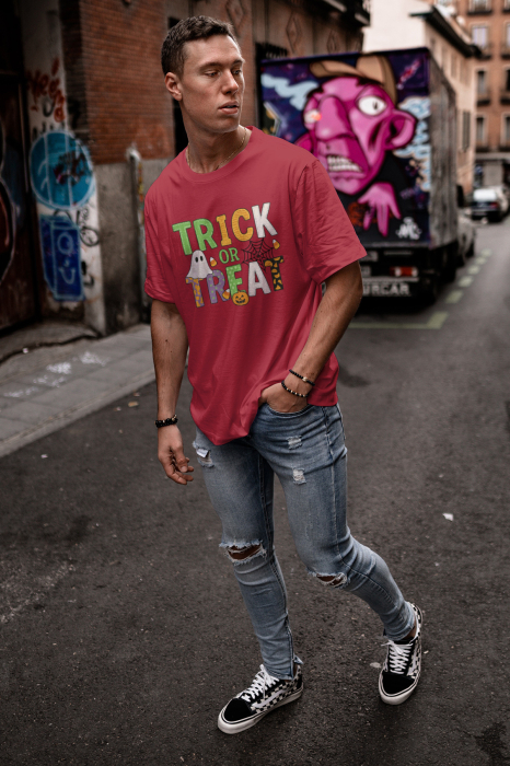 Tricou unisex 100% bumbac colectia Spooky Halloween [1]