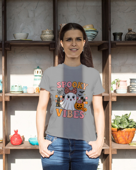 Tricou unisex 100% bumbac colectia Spooky Halloween [1]