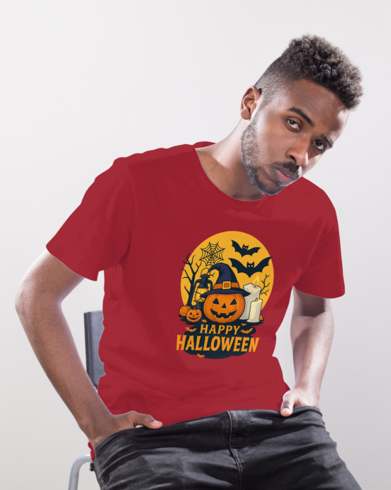 Tricou unisex 100% bumbac colectia Spooky Halloween [1]
