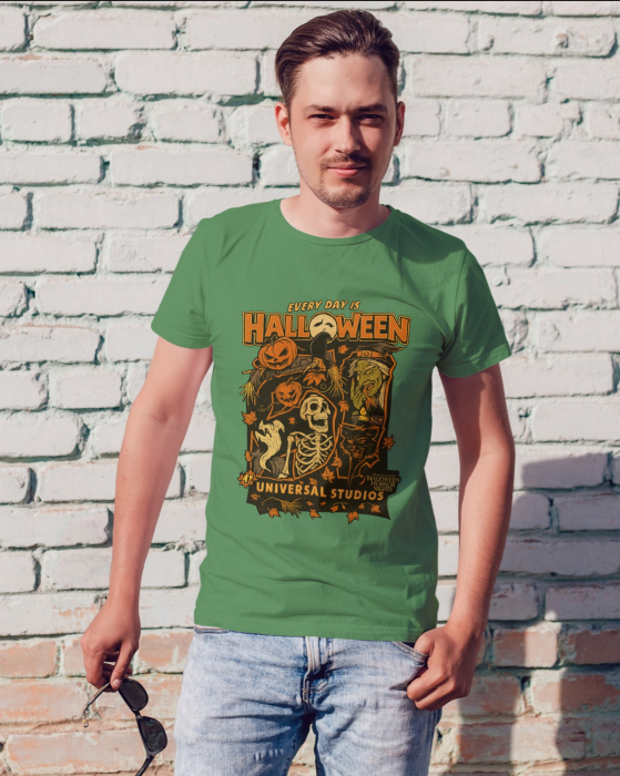 Tricou unisex 100% bumbac colectia Spooky Halloween [1]