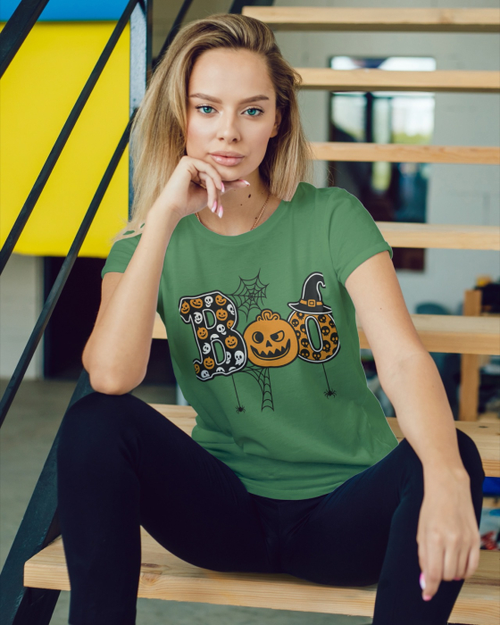 Tricou unisex 100% bumbac colectia Spooky Halloween [1]