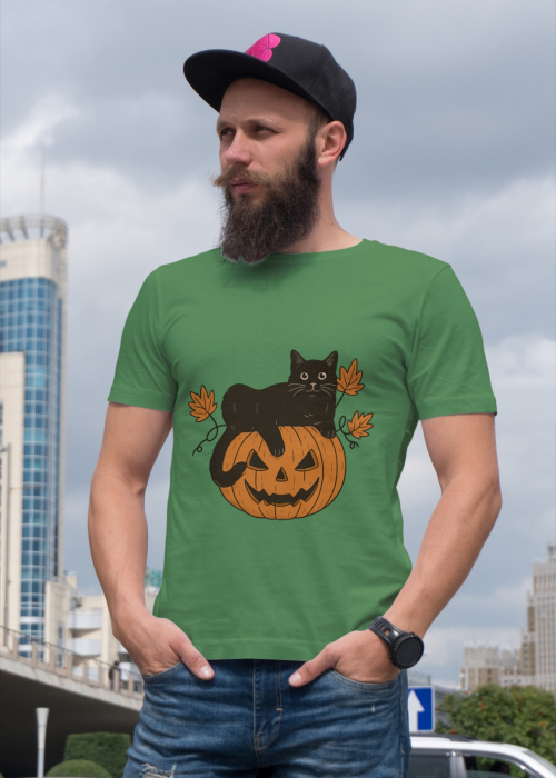 Tricou unisex 100% bumbac colectia Spooky Halloween [1]
