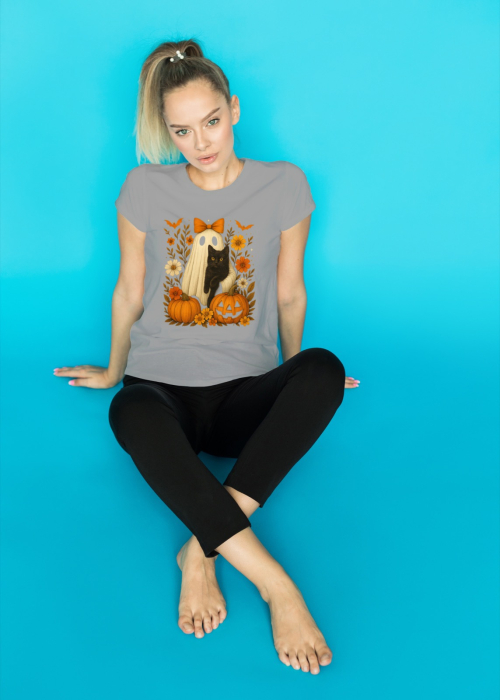 Tricou unisex 100% bumbac colectia Spooky Halloween [1]