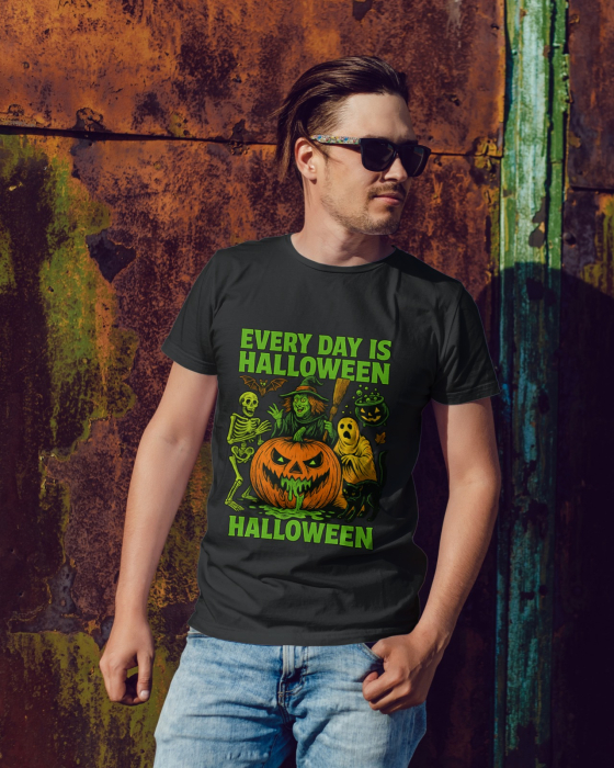 Tricou unisex 100% bumbac colectia Spooky Halloween [1]
