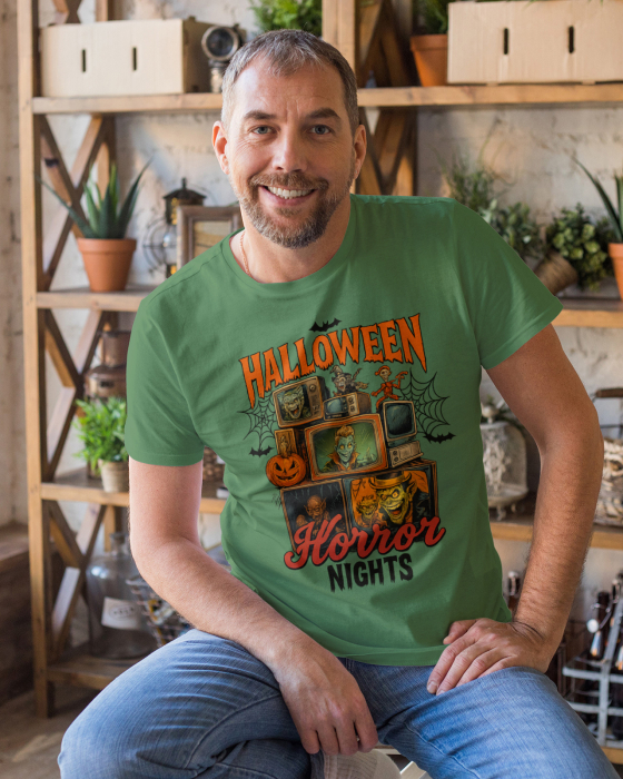 Tricou unisex 100% bumbac colectia Spooky Halloween [1]