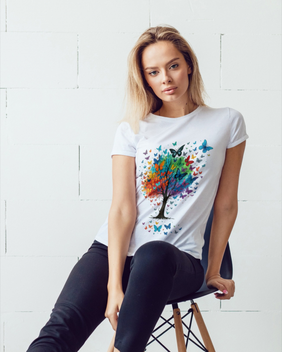 Tricou personalizat premium 100% bumbac [1]