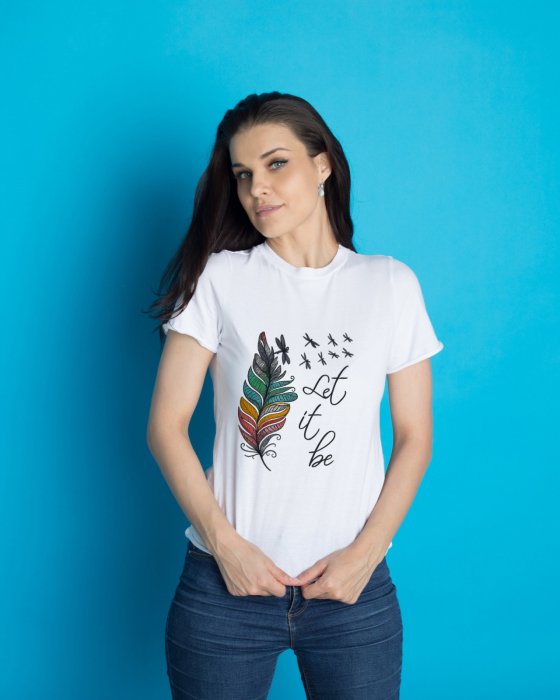 Tricou personalizat premium 100% bumbac [1]