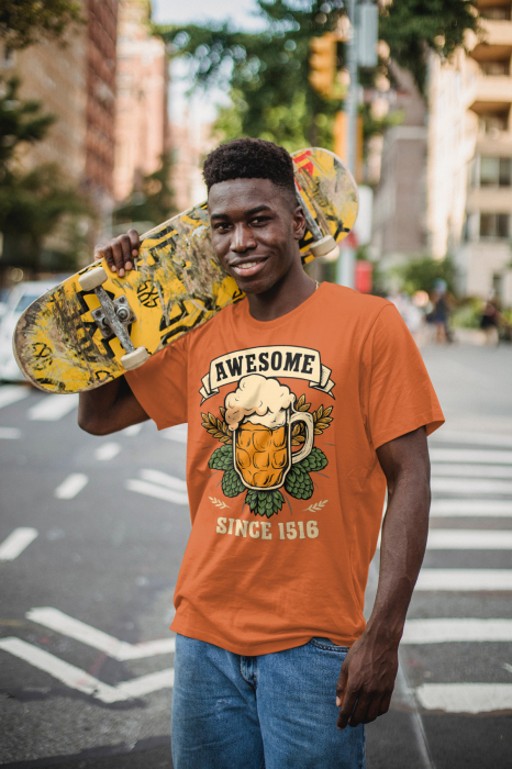 Tricou personalizat premium 100% bumbac [1]