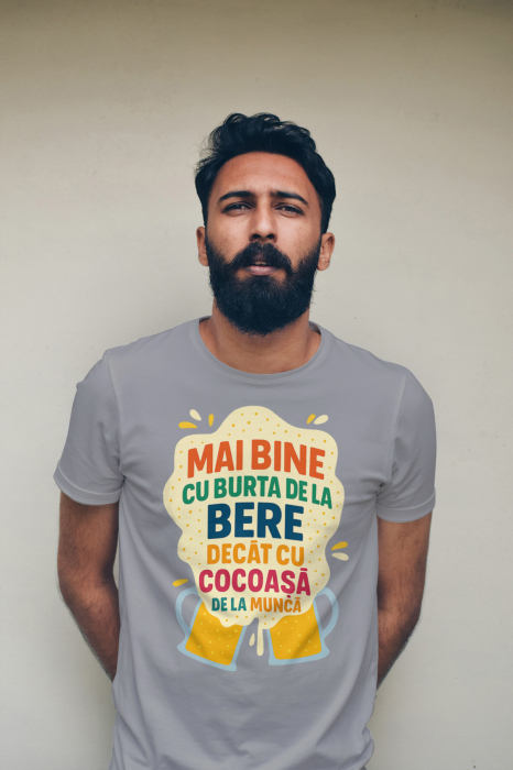 Tricou personalizat premium 100% bumbac [1]