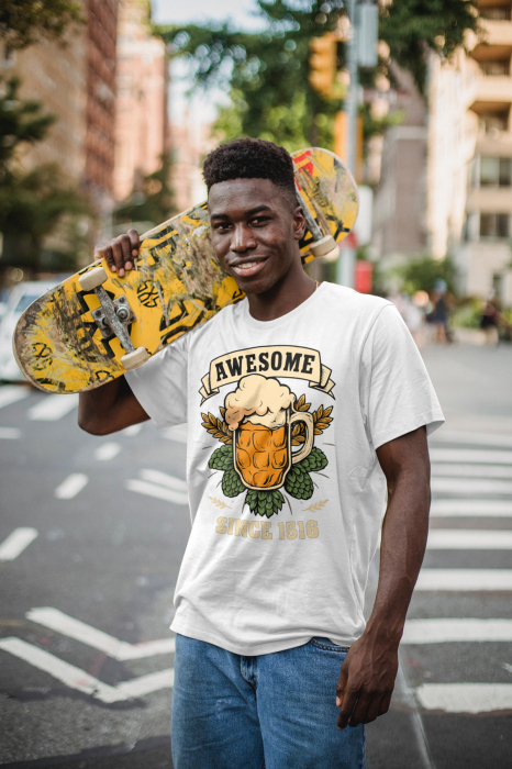 Tricou personalizat premium 100% bumbac [1]