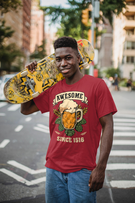 Tricou personalizat premium 100% bumbac [1]