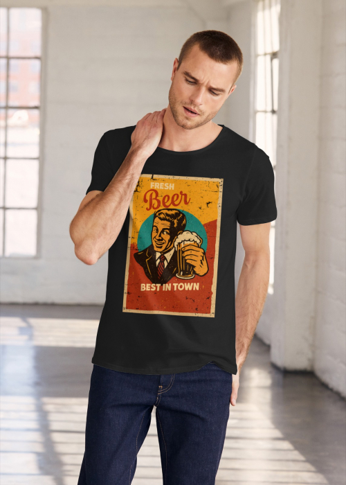 Tricou personalizat premium 100% bumbac [1]