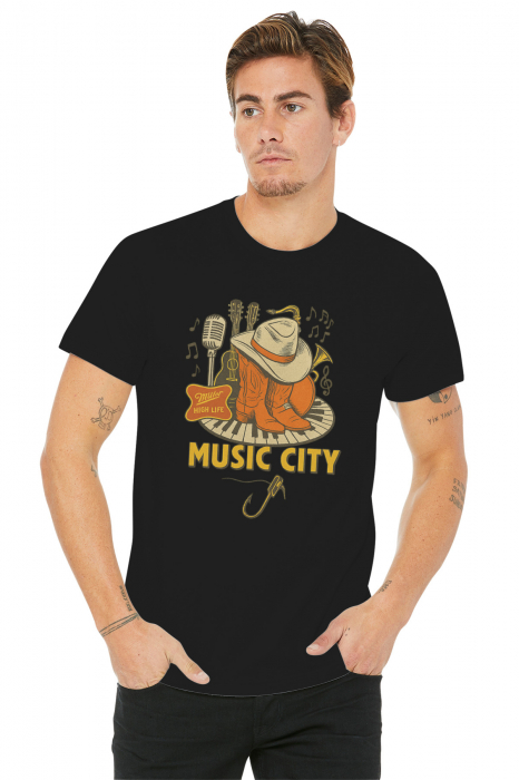 Tricou personalizat premium 100% bumbac [1]