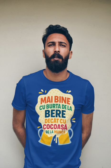 Tricou personalizat premium 100% bumbac [1]