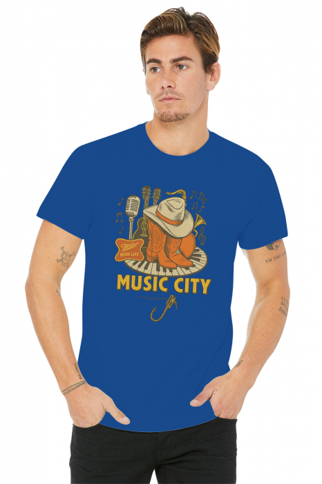 Tricou personalizat premium 100% bumbac [1]